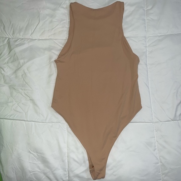 Nude Halterneck Body Suit - Picture 3 of 3